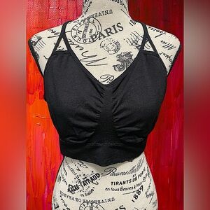 Black Strappy bralette